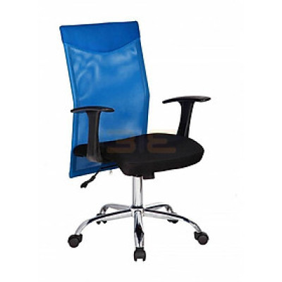Ghế Trưởng Phòng  Tay Điều Chỉnh Chân Thép Mạ Cao Cấp IBIE IB329 - Xanh