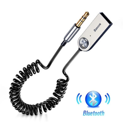 Bộ chuyển âm thanh Baseus Audio Adapter BA01 USB Wireless USB ra 3.5 AUX CABA01 - Hàng chính hãng