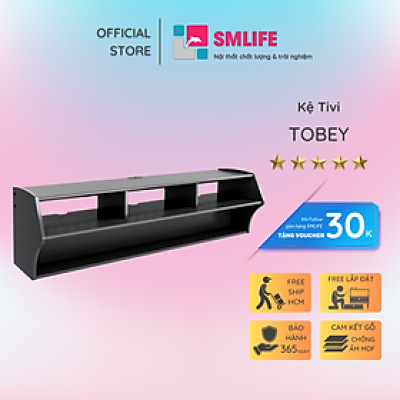 Kệ tivi treo tường đẹp SMLIFE Tobey
