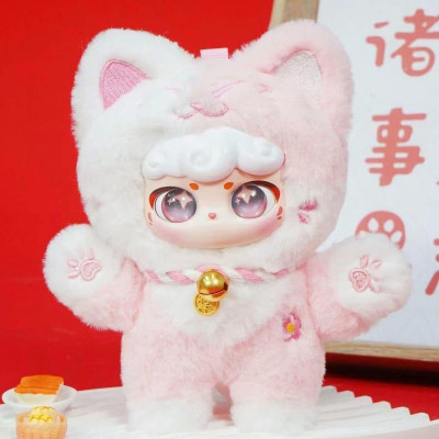 Thú Bông Lucky Meow Plush Doll - Plush Toy CX-2411 (Sản Phẩm Bên Trong Là Ngẫu Nhiên)