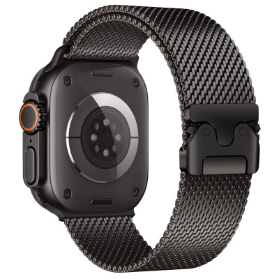 Dây Thép Milan Loop Novel Lock cho Apple Watch Series 4/5/6/7/8/9/SE1,2/10 & Apple Watch Ultra 1/2 Size 40/41/42mm & 44/45/46/49mm - Hàng Chính Hãng