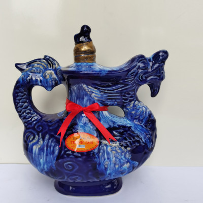 Đặc Sản Bình Định - Rượu Bàu Đá Thành Tâm Thuyền Lớn (Màu xanh bút bi) 1,2 lit - OCOP 3 Sao