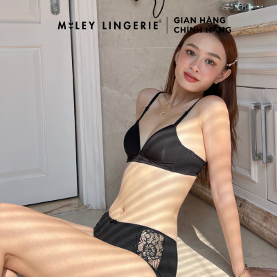Combo 4 Quần Lót Nữ Lưng Cao Modal Phối Ren Active Miley Lingerie Màu Đen - FDS0125