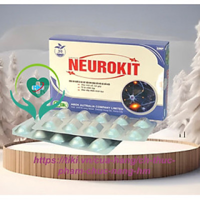 ￼viên uống Neurokit - hộp 30 viên - Đau Dây Thần Kinh , Tê Nhức Xương Khớp, Vinaphar