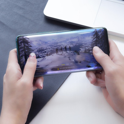 Tấm dán kính cường lực Full keo UV cho Samsung Galaxy S20 / S20+ / S20 Ultra - Màu trong suốt - Hàng chính hãng