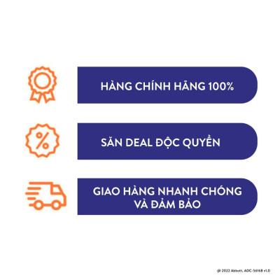 Combo 6 bộ cảm biến FreeStyle Libre (LƯU Ý: Sản phẩm phải được sử dụng cùng với đầu đọc cầm tay FreeStyle Libre)