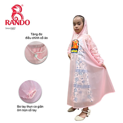 ÁO MƯA TRẺ EM - BISUR KIDS TRONG MÀU - Hàng chính hãng