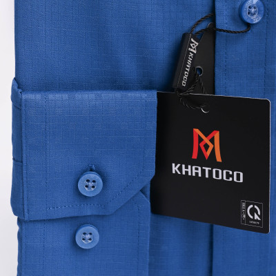 Áo sơ mi nam Khatoco tay dài