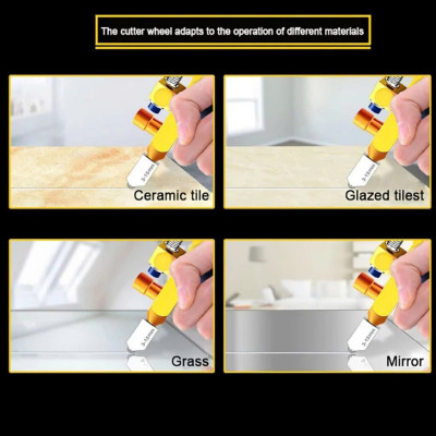 Dao Cắt Gạch Kính Đa Năng Loại Tốt – Cắt Nhanh, Đường Cắt Sắc Nét, Siêu Bền , đèn