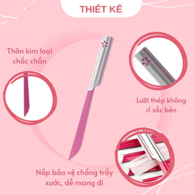 Dao Cạo Lông Mày Kai 7439 Beauty M