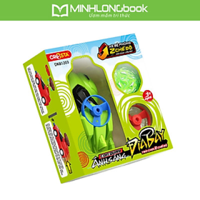 Đồ Chơi Duka: Con Quay Ánh Sáng - Đĩa Bay (Green) DK81203