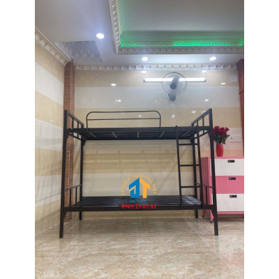 Giường sắt hai tầng cho sinh viên 0,8mx2m - Đại Thành