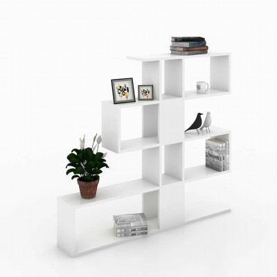 Giá sách giá rẻ hiện đại từ gỗ công nghiệp SMLIFE Behati