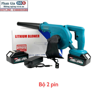 Máy thổi bụi 199V - THỔI HÚT 2 TRONG 1 - Máy thổi hút bụi công suất lớn 680W
