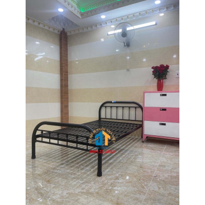 Giường sắt 1m2 kiểu bi siêu đẹp