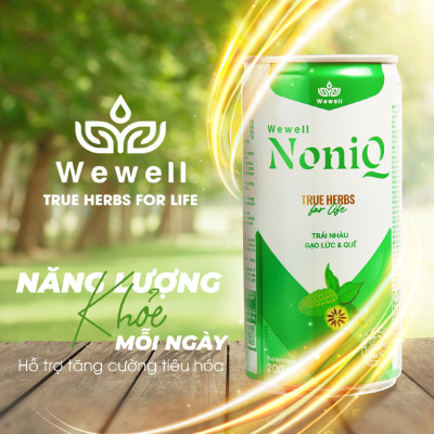 TPBVSK Nước uống thảo dược Wewell NoniQ