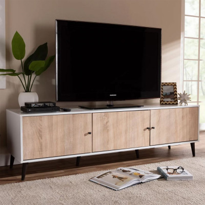 Tủ kệ tivi đẹp phòng ngủ SMLIFE Trunk