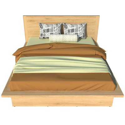 Giường ngủ 2 hộc kéo Tundo 180cm x 200cm