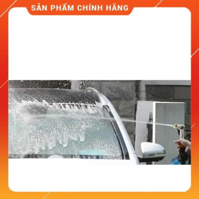 ️ Bộ dây vòi xịt nước rửa xe, tưới cây , tăng áp 3 lần, loại 3m, 5m 206587Mcút sập, nối PE, d.vàng