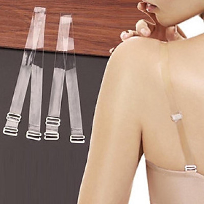 COMBO 2 ĐÔI Dây áo ngực, áo lót trong suốt- Hàng Chính Hãng - Dây áo trong suốt - Dây vai trong áo ngực nữ