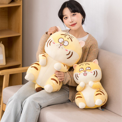 Gấu bông con hổ ngồi, cọp ngồi chibi siêu dễ thương đáng yêu (30cm) vải miniso mềm mại êm ái, hàng cao cấp loại 1, an toàn cho trẻ nhỏ