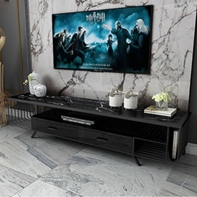 [Trả góp 0%] Kệ Tivi Teramo đen IBIE nhiều tùy chọn
