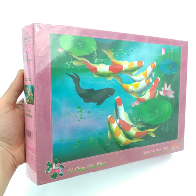 Xếp Hình 925 Mảnh - Cá Chép Hóa Rồng 925-013