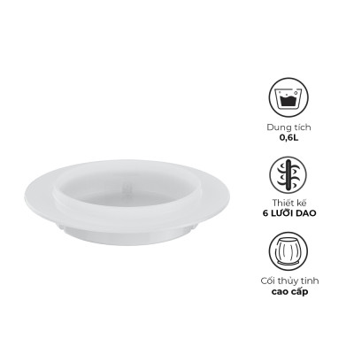 Máy xay thực phẩm Magic Eco AC-14 0.6L (300W) - Hàng chính hãng