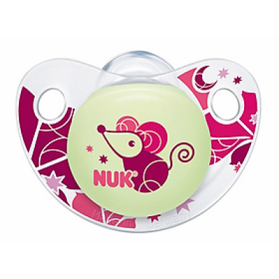 Bộ 2 Ti Giả Silicone Night/Day Nuk NU48149 (0-6 tháng) - Mẫu Ngẫu Nhiên