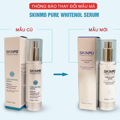 SERUM SKINMD LABORATORIES PURE WHITENOL 50ML - PHỤC HỒI DA BỊ NÁM - HÀN QUỐC