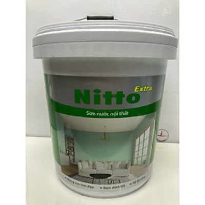 Sơn Nước Toa Nitto Extra nội thất nhiều màu _17L