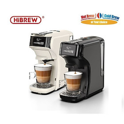 Máy Pha Cà Phê 6 Trong 1 HiBREW H1B Thương Hiệu Mỹ Pha Nóng-Lạnh Áp suất 20 Bar - Hàng Nhập Khẩu (Bảo Hành 12 Tháng)