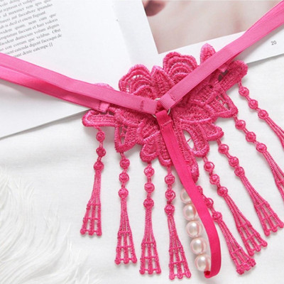 Quần nữ kết dây sexy lọt khe gợi cảm - Màu hồng đậm 