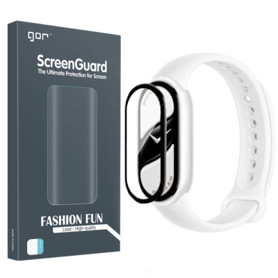 Miếng dán 3D bảo vệ màn hình GOR cho Xiaomi Smart Band 10 - Hàng Chính Hãng