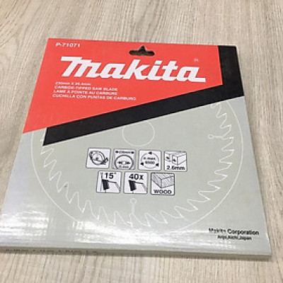 Lưỡi cắt gỗ 235mmx25.4mm 40răng Makita  P-71071