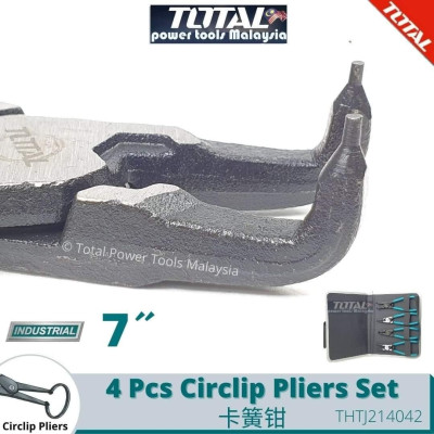 BỘ 4 KÌM MỞ PHE 180MM TOTAL THTJ214042 - HÀNG CHÍNH HÃNG