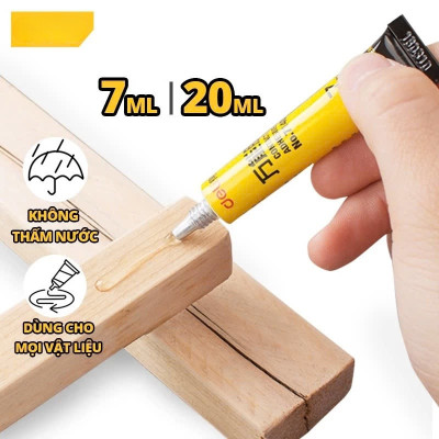 Keo Dán Giày, Gỗ, Nhựa, Sứ Siêu Dính Chống Thấm Đa Năng 20Ml - 7149 