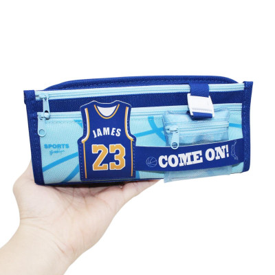 Bóp Viết Vải Bóng Rổ - Yescholar 7954 - Màu Xanh Dương