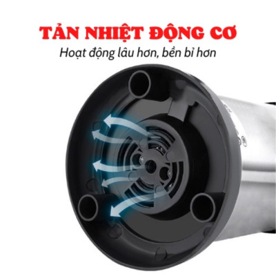 Máy xay hạt khô, xay bột, gia vị cà phê đa năng, công suất 300w, 6 lưỡi dao cực bén, chất liệu cối inox, bảo hành 12 tháng - FOOD - Hàng chính hãng DoDoDios