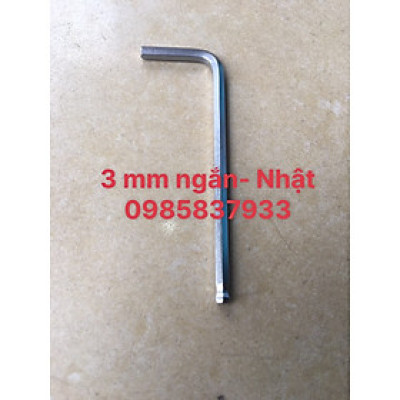Lục giác ngắn 3 mm chữ L đầu bi T-3 Eight Nhật vặn ốc chìm tuổi thọ cao