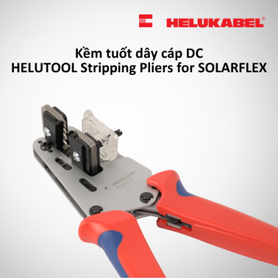 Kềm tuốt dây cáp DC HELUKABEL HELUTOOL Stripping Pliers for SOLARFLEX