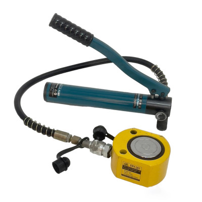 Bộ kích lùn thủy lực 30 tấn hành trình 14mm FPY-301 và bơm tay CP-180
