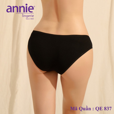 Mã QE 837. Quần lót nhãn hiệu annie, thiết kế  basic chất liệu cotton 100%.