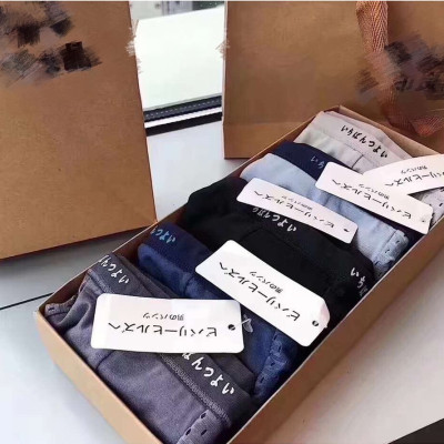 Hộp 5 Quần Lót Nam Đùi Thông Hơi Siêu Đẹp – Thoáng Khí, Êm Ái, Phong Cách Nhật Bản