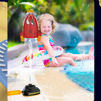 Tên lửa nước đồ chơi thông minh cho bé ship HOẢ TỐC HCM bệ phóng tên lửa nước vật lí STEM