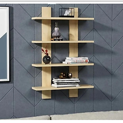 Kệ Gỗ Treo Tường 4 Tầng Tundo CTKT504 KT 90x60x15cm