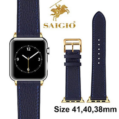Dây Apple Watch 41mm 40mm 38mm, Chất Liệu Da Bò Cao Cấp, Dây Đeo Phong Cách Cổ Điển, Đơn Giản Và Tinh Tế, Tương Thích Các Phiên Bản Series 10/9/8/7/6/5/4/3/2/1/SE/SE2