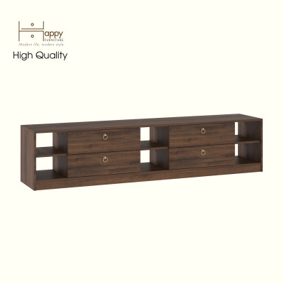 HAPPY FURNITURE , Kệ TV 4 ngăn kéo - MERI , KTV_090 , 200cm x 40cm x 45cm DxRxC