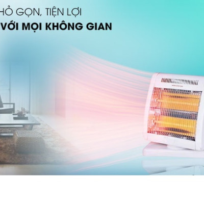 Đèn Sưởi Điện Halogen FUJIKA FJ-SNV1 - Hàng Chính Hãng