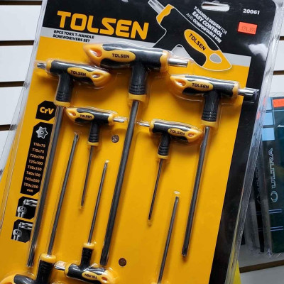 BỘ LỤC GIÁC CHỮ 8 CÂY TOLSEN 20061 - HÀNG CHÍNH HÃNG